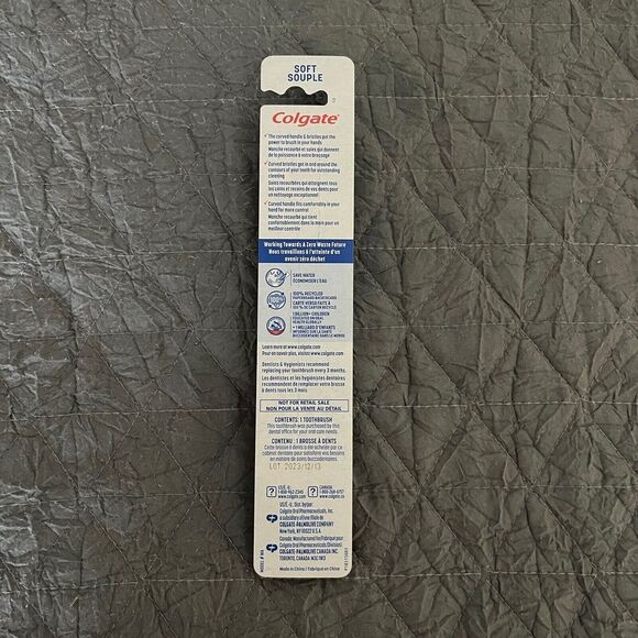 NEW Colgate Wave Gum Comfort Toothbrush Soft Compact Head Orange - Lot 12/13/23 - Picture 6 of 6